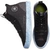 Converse Chuck Taylor All Star Chuck Crater Space Hippie Simple and Versatile High-Top Canvas Shoes Unisex Black
