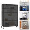Custom Fit Shelf Protectors 36x18x72in Water Proof Dust Cover Outdoor Indoor Storage Solution Oxford Cloth Shelf Cover