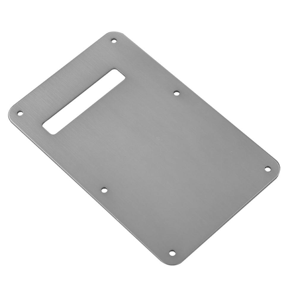 6 Hole Electric Guitar Backplate Guitar Pickguard Electric Guitar серебряный