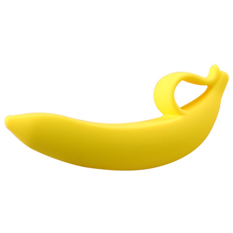 Women's Banana-Shaped Manual Masturbation Toy - 250 Pieces/Box