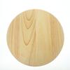 Sturdy Wooden Round Stool Seat Replacement for DIY Bar Chair Repair Home Kitchen Dining Room Use Smooth Natural Wood Surface