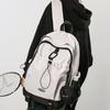 Herren College-Stil Rucksack mit Kordelzug und großem Fassungsvermögen - Sportliche Campus-Computer-Umhängetasche