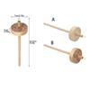 Portable Spindle Top Hand Carved Whorl Yarn Spin Sewing Accessories Drop Spindle  Beginners