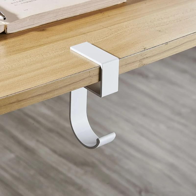 Customized School Bag Hook OEM ODM Office Desk Mobile Bag Hook Artifact Desk Side Table Portable Utility Hooks