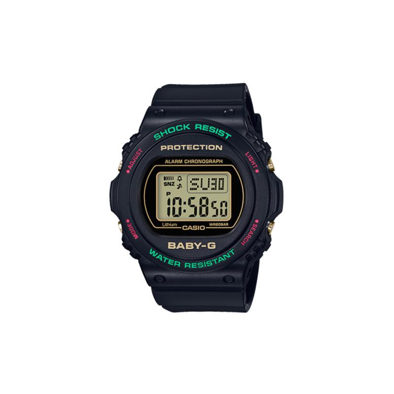 Casio 200 meters waterproof, quartz movement, Japanese and Korean watch, same style for men and women, gray dial DW-5700TH-1PR&BGD-570TH-1PR