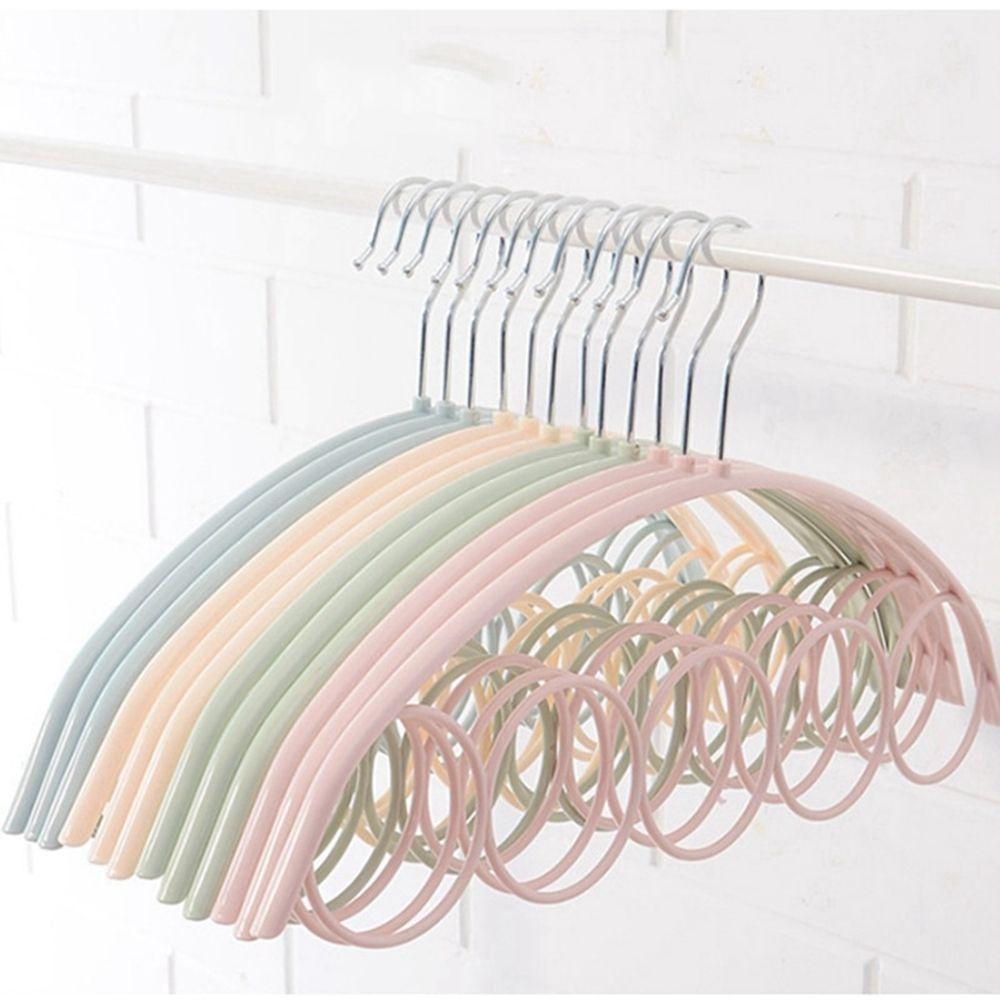 DIY Belt Rack Shawl Hanger Ties Hanger Storage Hanger Hook Organizer Holder Ring Rope Slots Holder