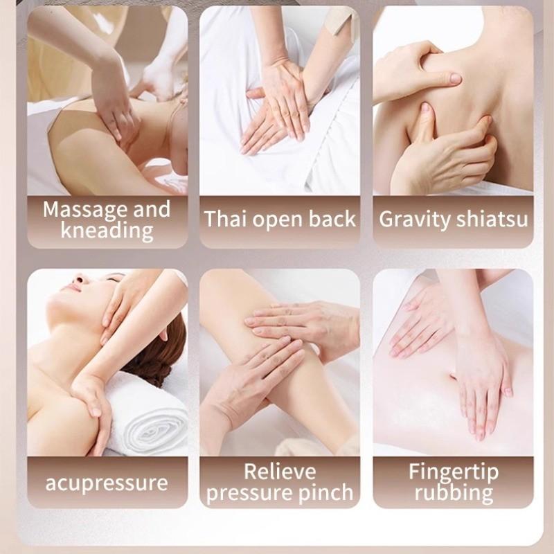 Neck Back Waist Massage Cushion Heat & Vibrate Massage Pad Multifunctional Electric Full Body Massage Chair