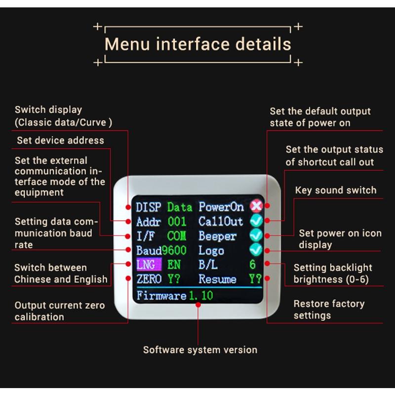 60V 12A Adjustable CNC for DC Power Supply Step-down Power Supply Module Constant Voltage Constant Current LCD Screen
