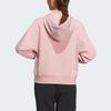 Adidas Futsal Hoodie Solid Color Logo Sports Casual Loose Hooded Sweatshirt Women Hoodies Miracle-Purple Pink IZ1627
