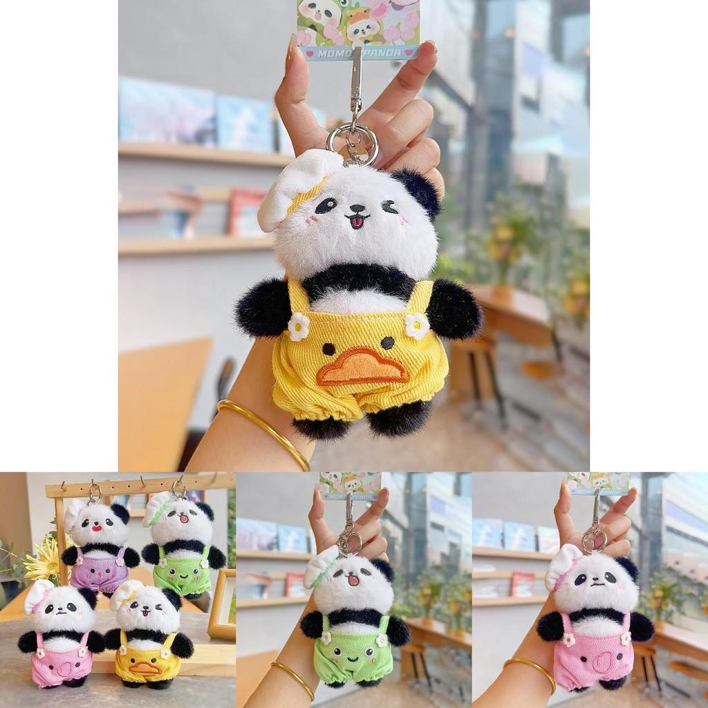 Chef Panda Knuffel Sleutelhanger Met Cartoon Ontwerp Voor Kinderen En Cadeau Geven