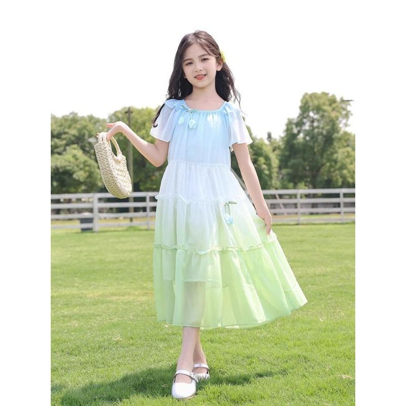 Girls' Fashionable Dress Summer Children's Princess Dress