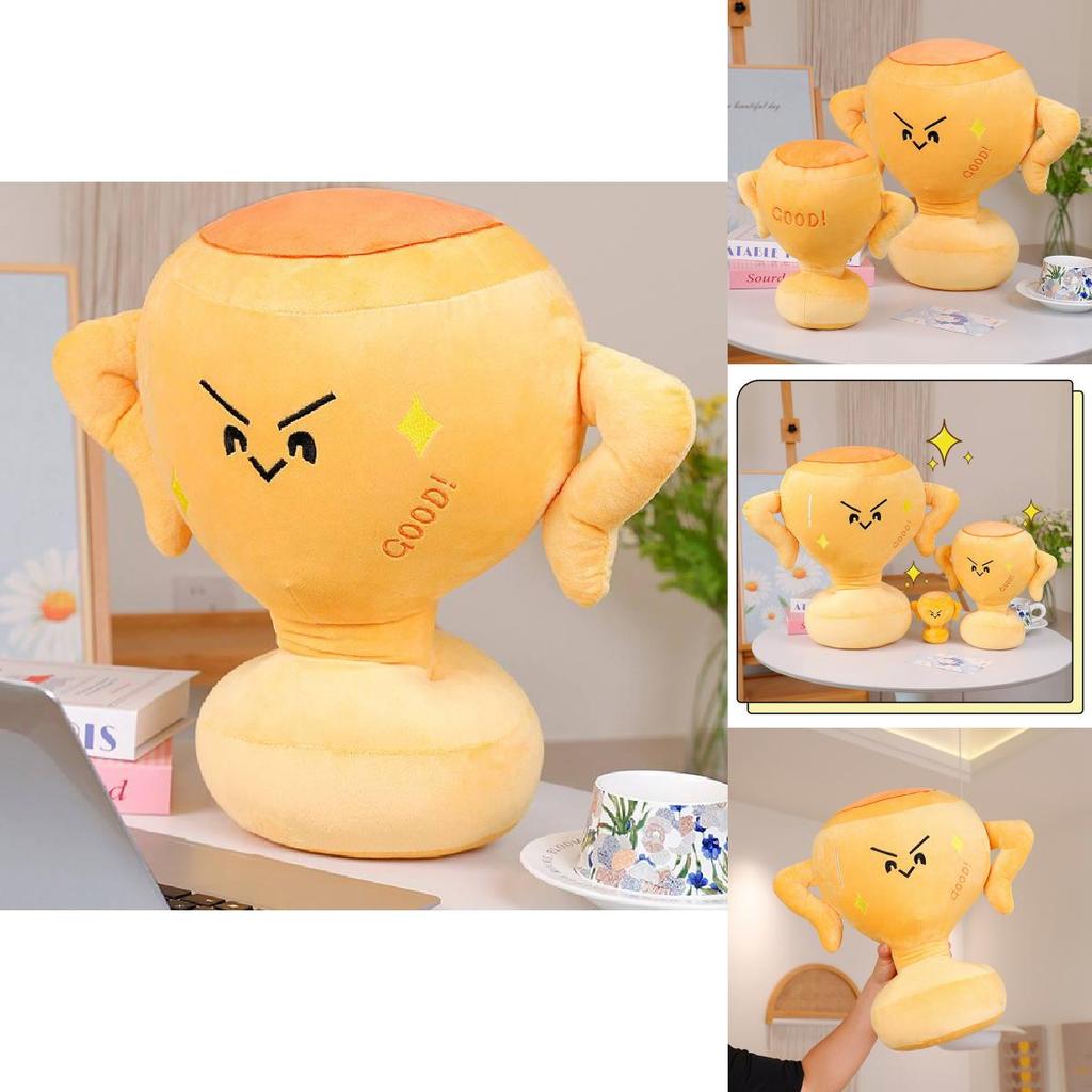 Creative Plush Trophy Doll With Pp Cotton For Awards And Gift Giving