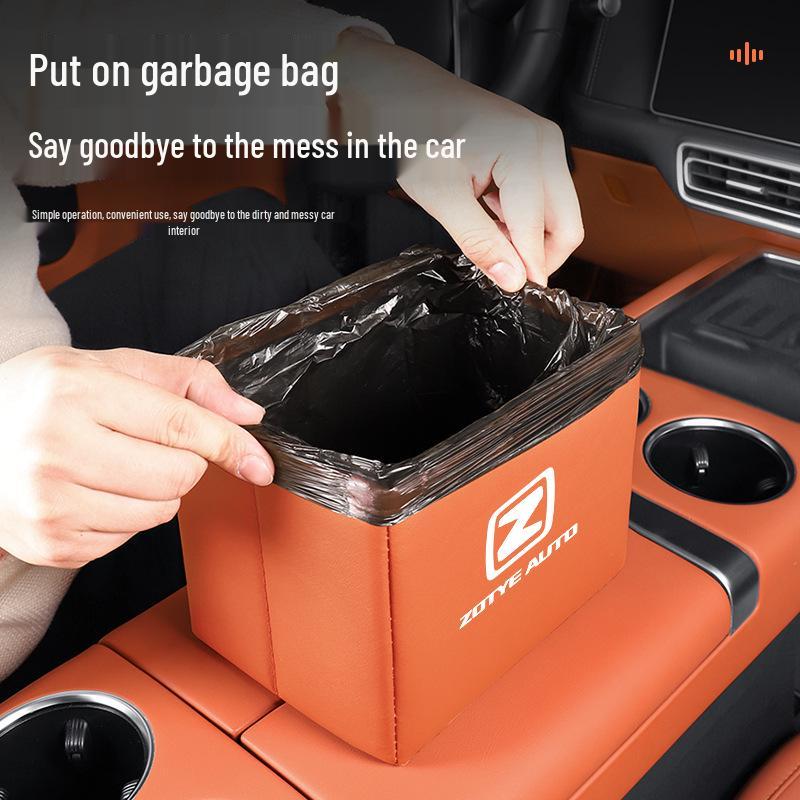 Foldable Car Storage Box and Trash Can for Zotye Z300/Z700/Z500/T600/T700 Models