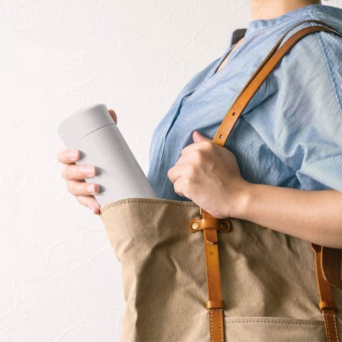 Atlas Airlist ARSS-500GG, 500ml Water Bottle, Vacuum Insulated, Stainless Steel, Ultra-Lightweight, Slim, Small, Mini Bottle, Compatible with Sports D