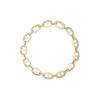 APM Monaco Bracelet Maille Marine personalized pig nose shape design 18K gold-plated bracelet, same style for men and women, couple style YB4573OX
