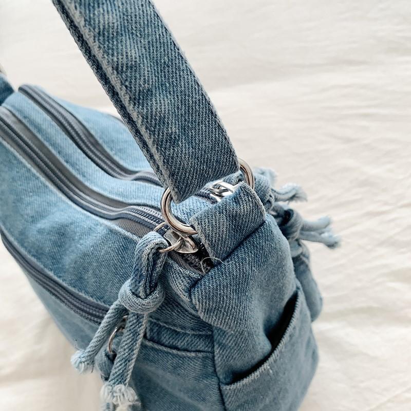 Vintage Shoulder Bag Denim Crossbody Bag