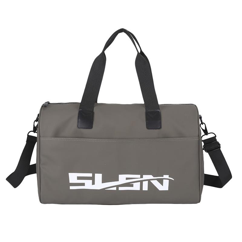 

Fashion dry and wet separation fitness bag yoga bag short trip outdoor leisure portable travel bag can be set with tie rod кавовий