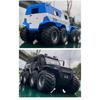1/24 Russia Conqueror Shaman 8*8 Tyre Alloy Armored Car Model Diecast Metal Toy Police Off-road Vehicles Car Model Children Gift