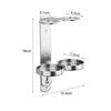 Stainless Steel Soap Dispenser Wall Mount Bracket for Bathroom Storage