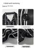 Herren Leichter Luxus Minimalistischer Pyjama - Frühling/Herbst, Langarm, Cardigan, Baumwollimitat, Lässig, Einfach, Lockere Passform, Große Größen Homewear.