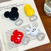 Cute Mickey Mouse Magnetic Fridge Magnet Bottle Opener For Beer Wine Cans Creative Home Bar Decor Kitchen Gadget Accessory