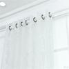 Grommet Floral Textured Bay Window