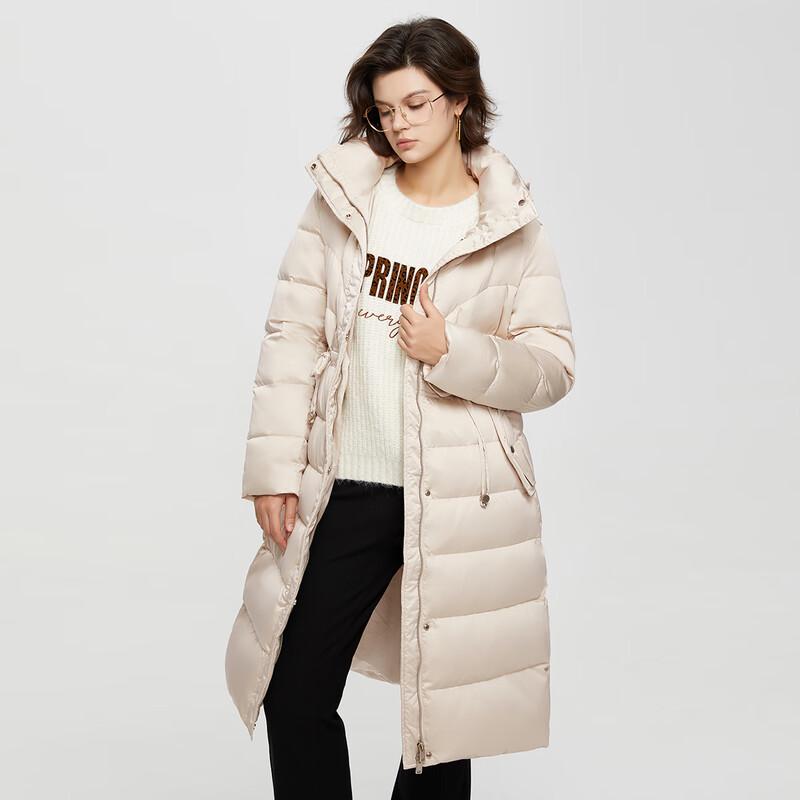 Tatu Women's Winter Long Hooded Down Jacket