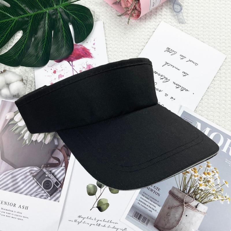 Summer Travel Sunscreen Empty Top Hat Baseball Cap Embroidery