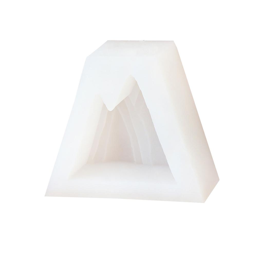 3D Mountain Peaks Silicone Candle Mold DIY Handmade Aromatherapys Plaster Resin Soap Making Supplies Home Decorations