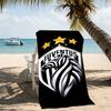 Beach Towel with Juventus FC logo Pattern - soft,absorbent,machine washable Lightweight&Modern,swimming,Travel Essentials