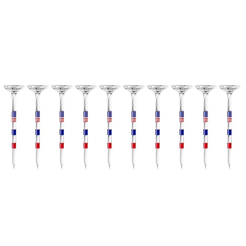 

25pcs Golf Ball Holder Reduce Friction and Side Spin Transparent Plastic Golf Tees Reusable Anti-Slip Big Cup Golf Training Aids