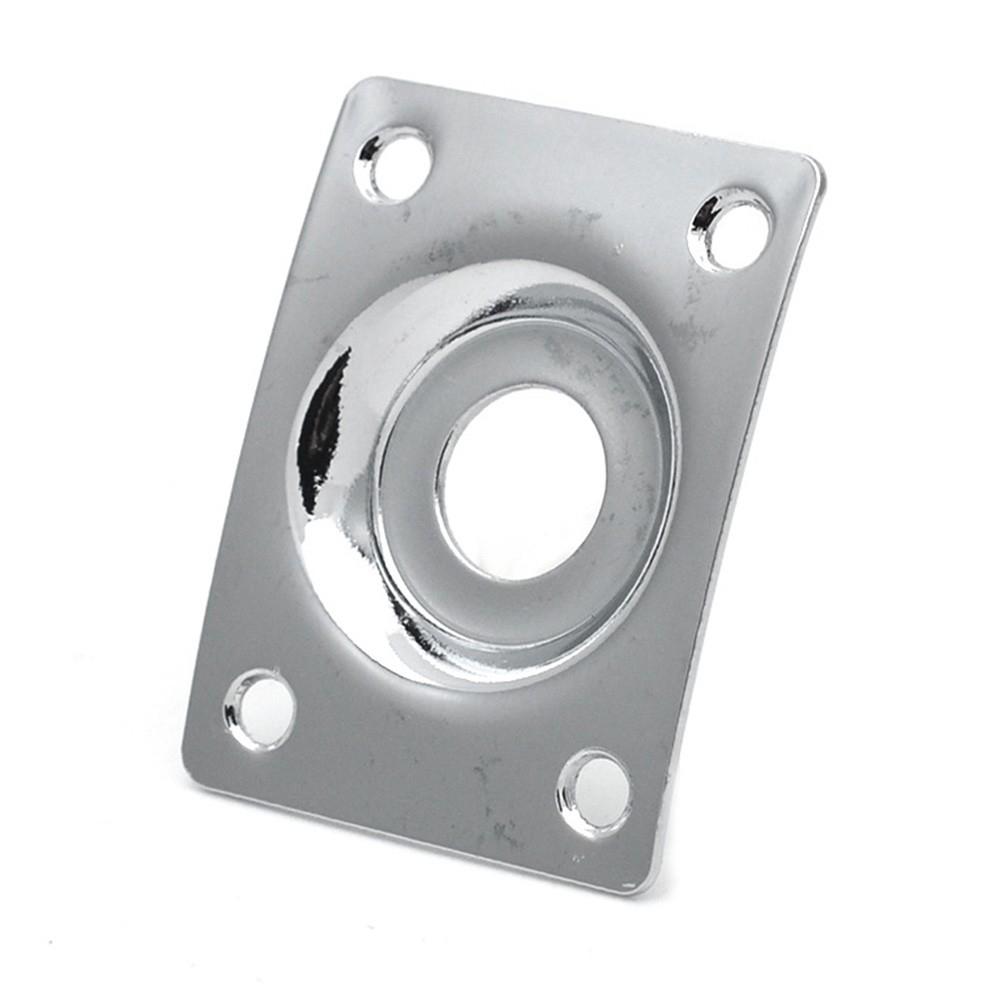 1set Rectangular Plate For Les Paul Tele Style Electric Guitar Chrome Black Gold