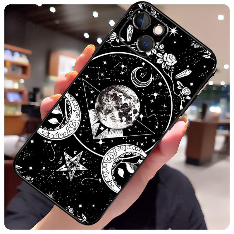 Witches Moon Witchy Mystery Totem Case For iPhone 15 Pro Max 14 13 12 11 16 17 Pro Max mini 15 16 Plus 16e 17 Air Phone Cover