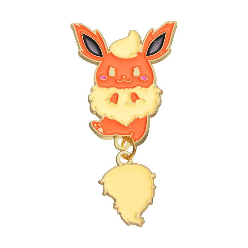 Eyecatching Pet Cute Cartoon Brooch In Alloy With Colorful Finish For Expression Personal