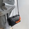 Crossbody-Tasche Unisex Mode Kleine Quadratische Umhängetasche Handtasche für Damen und Herren PU-Leder Messenger-Handtaschen mit Verstellbarem Riemen