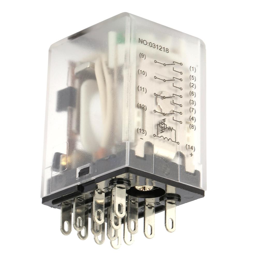 

BEMM4C 14 Pin 5A Mini Power Intermediate Relay Electromagnetic Relay (12VDC)