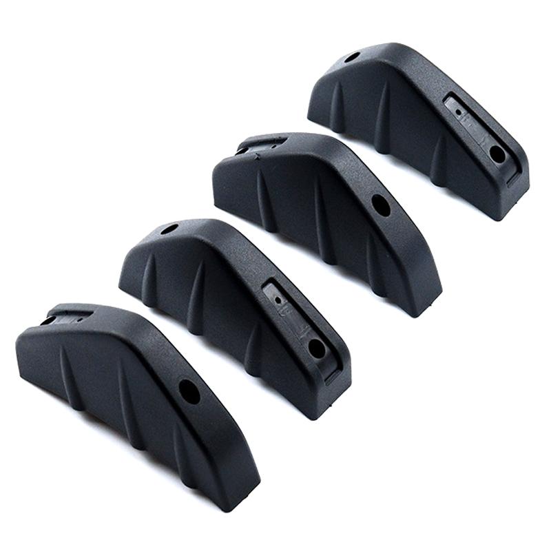 

1 комплект универсальных автомобильных модифицированных спойлеров для заднего бампера, диффузоров, спойлеров для заднего бампера, спойлеров, АБС-аксессуары для предотвращения столкновений as the picture