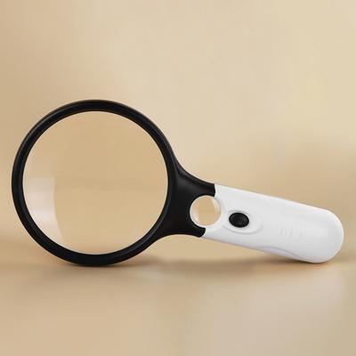 Magnifying Glass with Light Magnifying Glasses 2.5X 45X High Magnification LED Handheld Lighted