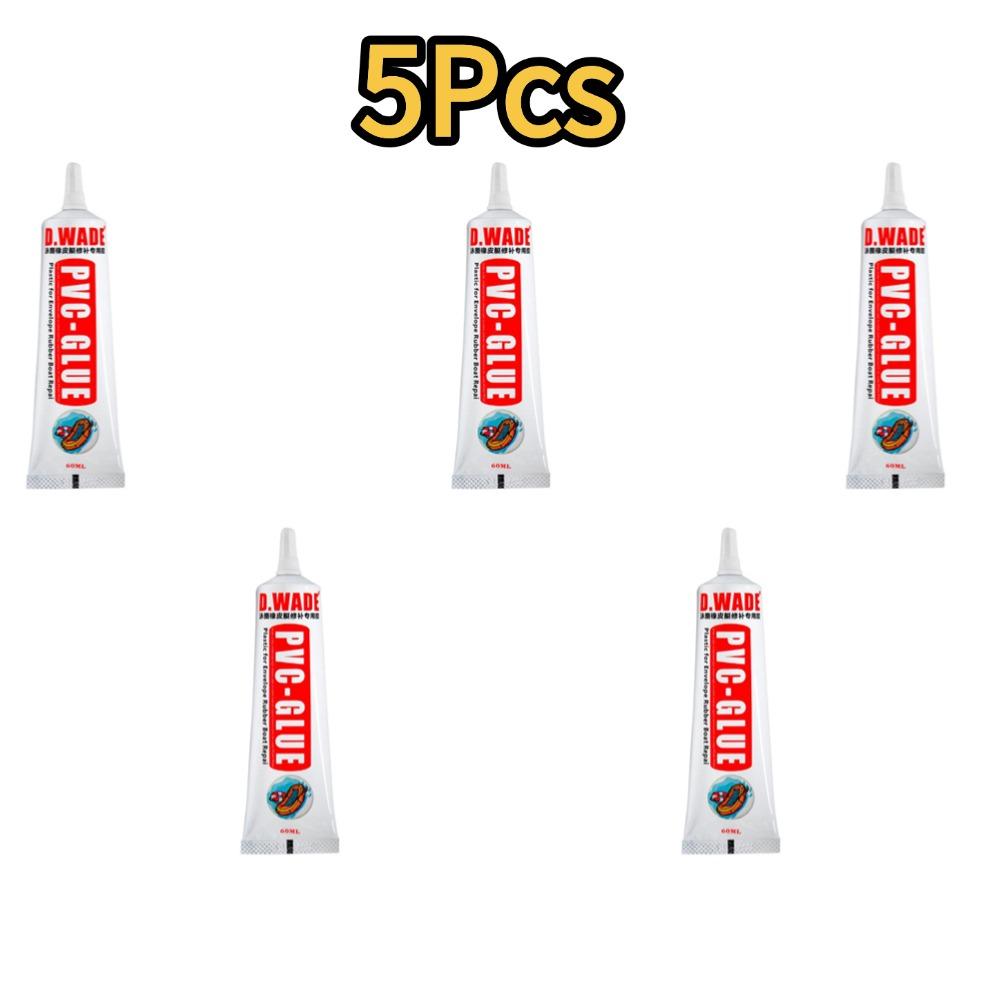 1/3/5Pcs PVC Adhesive Inflatable Boat Repair Glue SUP Repair Glue Tubes Inflatable Boat Paddle Board Kayak Tube Repair Glue