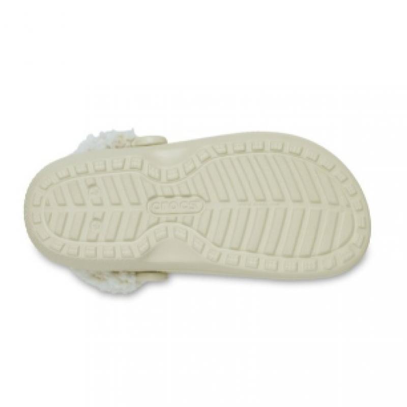 Crocs Classic Fleece Lined Clog Bone 211396 2y2