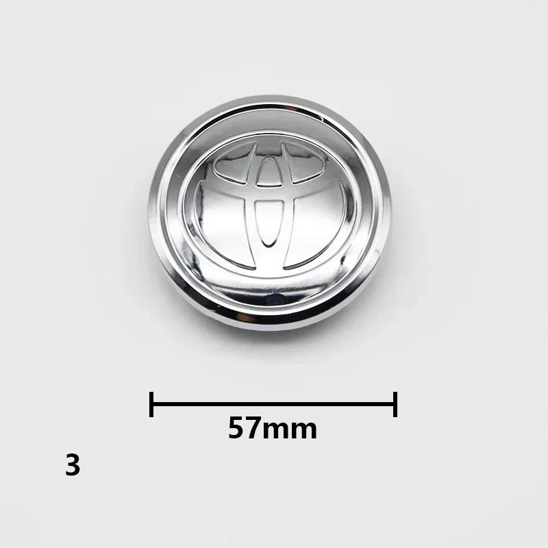 Toyota 2026 Jante Noi 4 buc 57mm/62mm Capac Central Roată Auto Jantă Emblema Logo Stickere Auto Toyota Corolla