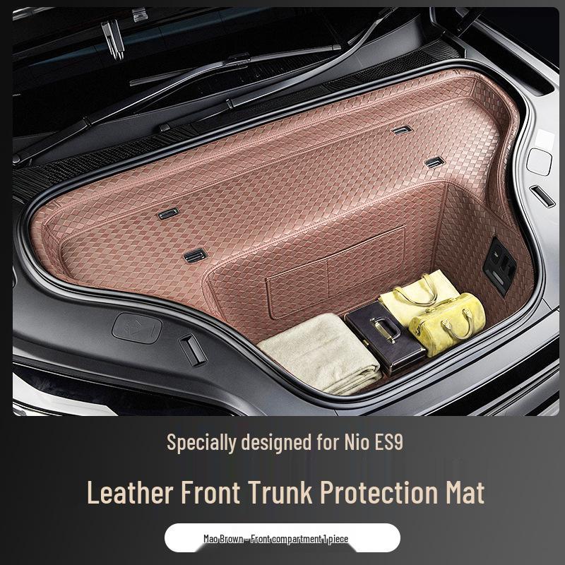 Full Coverage Trunk Mat for 26 NIO ES9 Models: Seat Back & Tail Box Interior Accessory