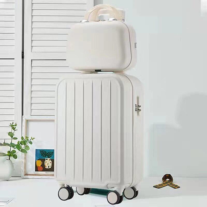 26-Inch Durable Trolley Luggage - New Style for Women & Men, 24-Inch Leather Suitcase, 20-Inch Travel Case