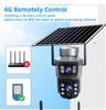V380 Outdoor 360° Solar-Powered HD Wireless 4G Security Camera Binocular