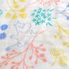 Moomin Multi-Gauze Blanket, Made In Japan, Double-Ply Gauze, Swaddle, Nursing Cover, Lap Blanket, 100x100cm (White)