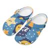 Graphic Printed EVA Clogs Slippers Women Men Easy Clean Lightweight Slip On Casual Sandals Lightweight Soft Sole Summer Daily Wear