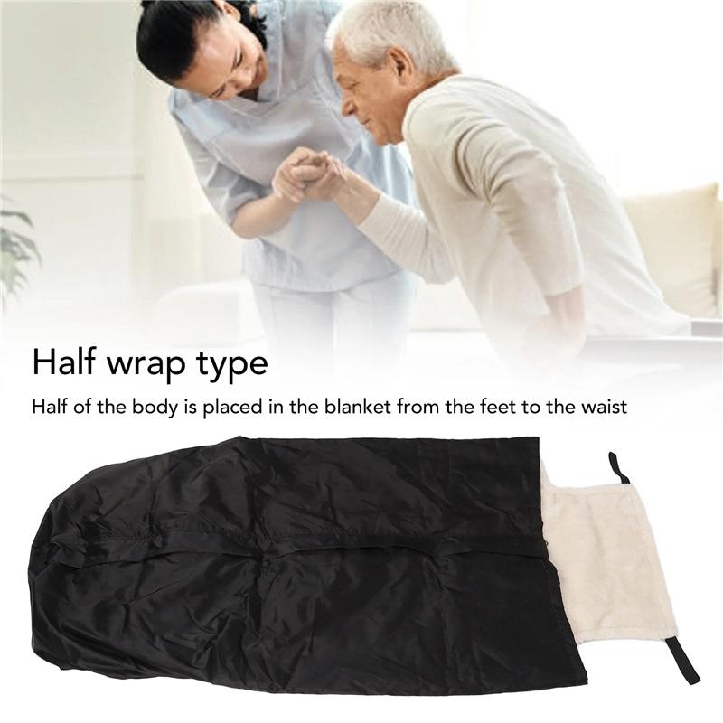 Wheelchair Blanket Waterproof Thickened Oxford Cloth Double Layer Wheelchair Warm Covers Elderly Patient Leg Guard