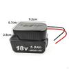 18V Battery Converter Adapter with Wire for Dock Power Connector Accessory