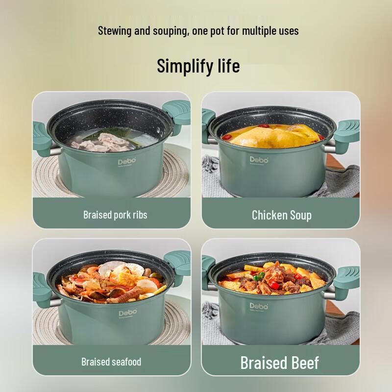 DePro 3.5L Non-stick Micro Pressure Soup Pot