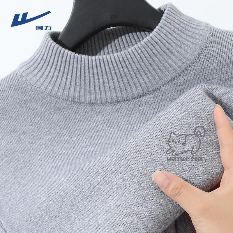 Мужской трикотажный свитер Warrior с полувысоким воротником L